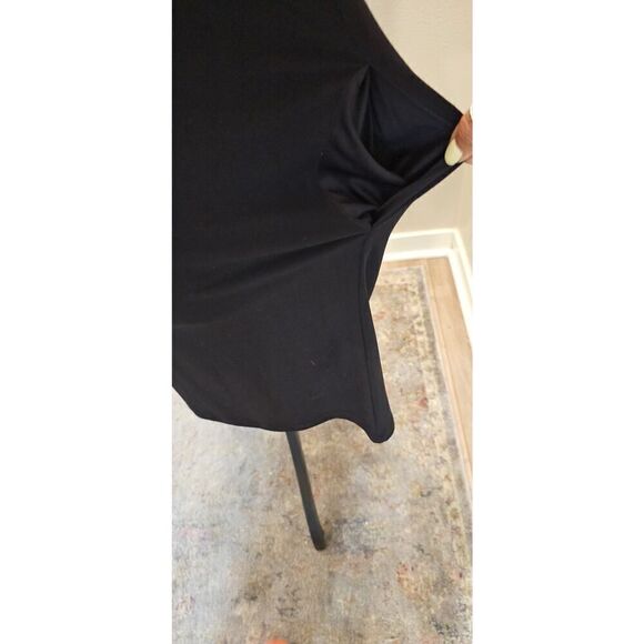 NWT Tahari Minimalist Black Sheath Dress Size 2 - Picture 3 of 5